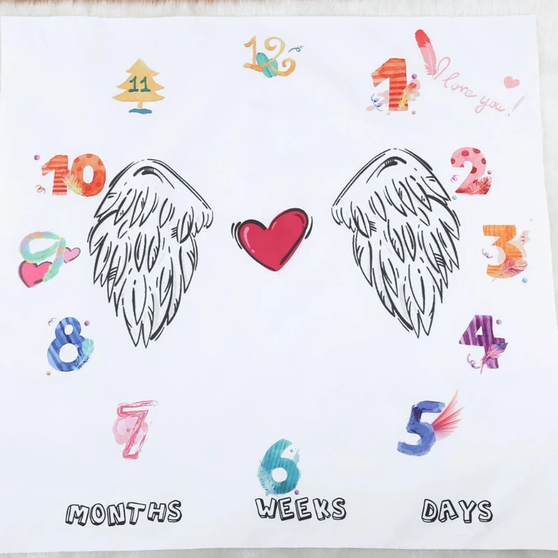 Newborn Photography Prop Newborn Milestone Blanket Angel Wings Blanket dropshipping
Newborn Photography Prop Newborn Milestone Blanket Angel Wings Blanket dropshipping