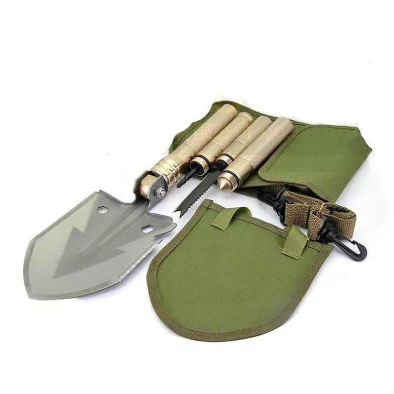 outdoors multifunctional Shovels Survival Tools Folding Military Shovels EDC Hunting Fishing Utility Shovel Spade with bag saw
outdoors multifunctional Shovels Survival Tools Folding Military Shovels EDC Hunting Fishing Utility Shovel Spade with bag saw