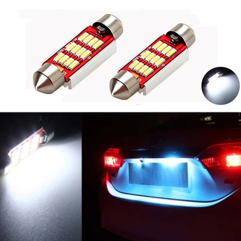 Oxilam 2Pcs Canbus No Error 36MM C5W LED Lights License Plate Light for Mercedes Benz W210 W211 W203 W208 W209 W169 AMG CLK
Oxilam 2Pcs Canbus No Error 36MM C5W LED Lights License Plate Light for Mercedes Benz W210 W211 W203 W208 W209 W169 AMG CLK