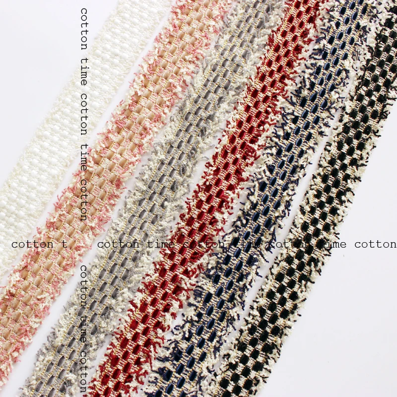 5yds/lot 2.5cm wide Multi-color Floral Tweed Webbing Woven Ribbon Velvet Tassel Trim accessory for bag garment AC179
5yds/lot 2.5cm wide Multi-color Floral Tweed Webbing Woven Ribbon Velvet Tassel Trim accessory for bag garment AC179
