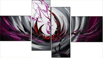 Cuadros Decoracion 4 piece panel canvas art Modern abstract hand painted picture oil painting 4
Cuadros Decoracion 4 piece panel canvas art Modern abstract hand painted picture oil painting 4