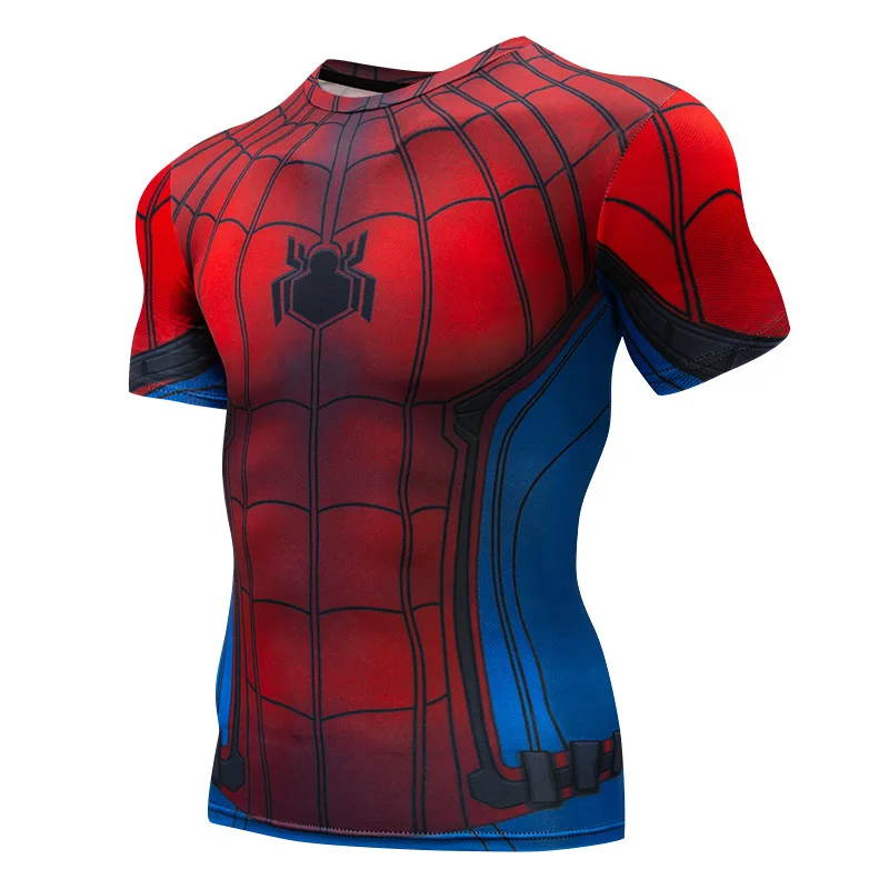 Raglan Sleeve Iron Spiderman 3D Printed T shirts Men Compression Shirts 2018 Summer NEW Cosplay Crossfit Tops For Male Fitness
Raglan Sleeve Iron Spiderman 3D Printed T shirts Men Compression Shirts 2018 Summer NEW Cosplay Crossfit Tops For Male Fitness