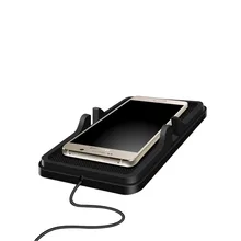 Qi Car Mobile Phone Holder Stand Wireless Charger for iPhone 6 Plus/5s For Samsung Galaxy S6 S7 Edge S5 Qi Charing Pad