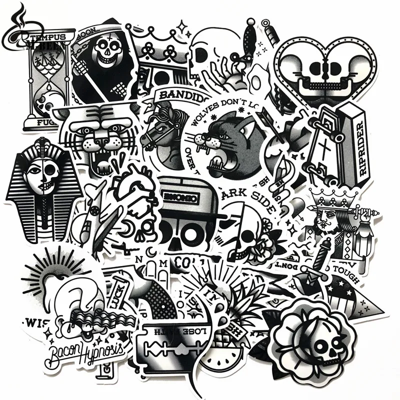 29 Pcs/set Classical Black White Old Style Stickers Norepeat for Pad Phone Case Laptop Car Skateboard Helmet Bicycle Suitcase
29 Pcs/set Classical Black White Old Style Stickers Norepeat for Pad Phone Case Laptop Car Skateboard Helmet Bicycle Suitcase