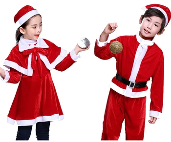 new high quality Children's costumes Boy girl Santa Claus Clothes new Year show Xmas Party Kids Cosplay clothing Christmas
new high quality Children's costumes Boy girl Santa Claus Clothes new Year show Xmas Party Kids Cosplay clothing Christmas