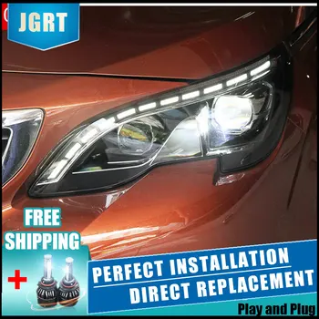 2PCS LED Headlights For Peugeot 3008 2017 Car Led Lights Double Xenon Lens Car Accessories Daytime Running Lights Fog Lights
2PCS LED Headlights For Peugeot 3008 2017 Car Led Lights Double Xenon Lens Car Accessories Daytime Running Lights Fog Lights