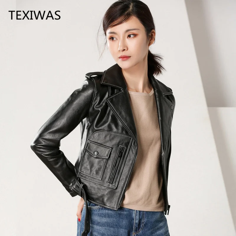 TEXIWAS Real Sheepskin Jackets Coat Streetwear Punk Bomber Plus Size jacket Women Outerwear top quality Genuine Leather Jacket
TEXIWAS Real Sheepskin Jackets Coat Streetwear Punk Bomber Plus Size jacket Women Outerwear top quality Genuine Leather Jacket