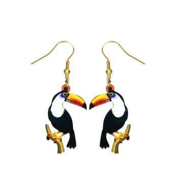 Drop Toucan Earrings Dangle Long Acrylic Pattern Earring Fashion Jewelry For Women New Arrive Accessories
Drop Toucan Earrings Dangle Long Acrylic Pattern Earring Fashion Jewelry For Women New Arrive Accessories