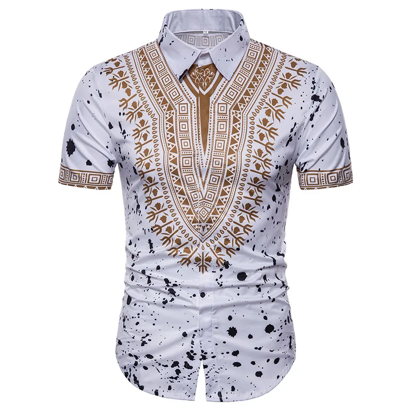 Men's Ethnic Floral 3D Three-dimensional Printing Short-sleeved Men Camisa Social Camiseta Masculina Shirts Chemise Homme
Men's Ethnic Floral 3D Three-dimensional Printing Short-sleeved Men Camisa Social Camiseta Masculina Shirts Chemise Homme