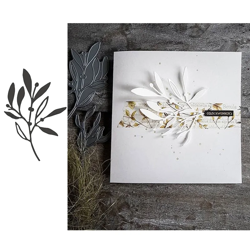 Branch with Leaves Metal Cutting Dies Stencils for DIY Scrapbooking Album Stamp Paper Card Embossing New 2019 Die Cut
Branch with Leaves Metal Cutting Dies Stencils for DIY Scrapbooking Album Stamp Paper Card Embossing New 2019 Die Cut