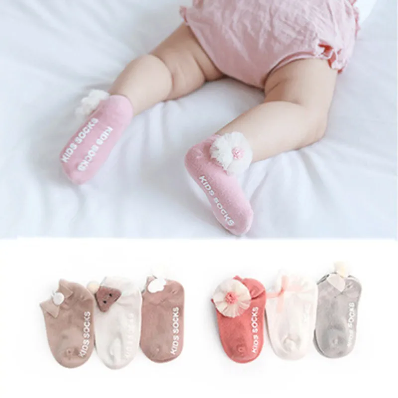 3 Pairs/Lot Baby Socks Lace Flower Newborn Baby Socks Cotton Anti-Slip Kids Floor Socks Cotton Baby Girl Summer Socks
3 Pairs/Lot Baby Socks Lace Flower Newborn Baby Socks Cotton Anti-Slip Kids Floor Socks Cotton Baby Girl Summer Socks