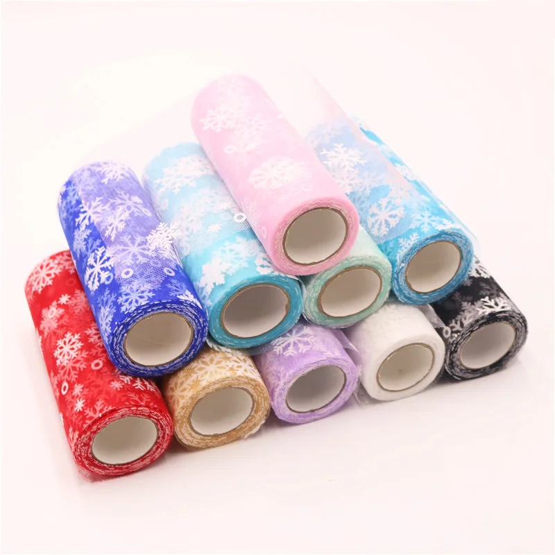 10 Yards 15cm Width Snowflake Tulle Roll Organza Mesh Tutu Skirt Clothing Fabric DIY Craft Wedding Party Christmas Decor 62531
10 Yards 15cm Width Snowflake Tulle Roll Organza Mesh Tutu Skirt Clothing Fabric DIY Craft Wedding Party Christmas Decor 62531