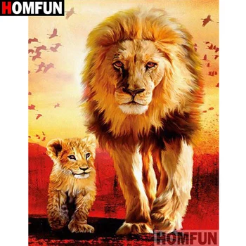 HOMFUN Full Square/Round Drill 5D DIY Diamond Painting "Animal lion" Embroidery Cross Stitch 5D Home Decor Gift A17688
HOMFUN Full Square/Round Drill 5D DIY Diamond Painting "Animal lion" Embroidery Cross Stitch 5D Home Decor Gift A17688