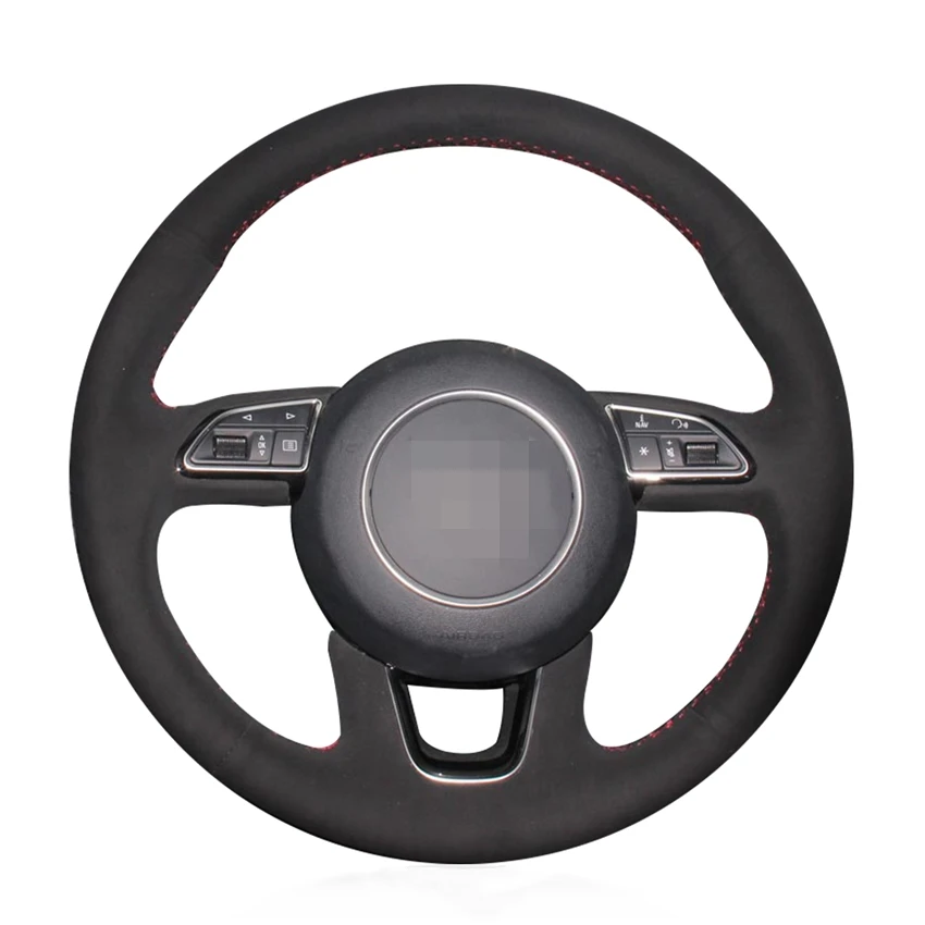 OLPAY Comfortable Black Suede Car Steering Wheel Wrap Cover for Audi Q3 2015-2018 Q5 2013-2017 Q7 2012-2015
OLPAY Comfortable Black Suede Car Steering Wheel Wrap Cover for Audi Q3 2015-2018 Q5 2013-2017 Q7 2012-2015