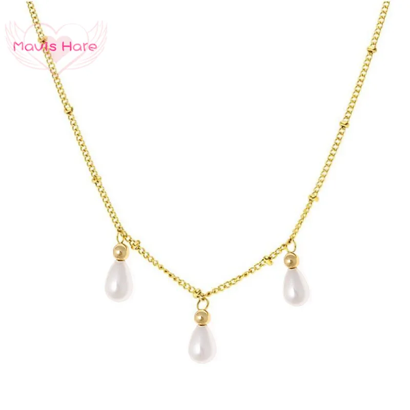 Mavis Hare Gorgeous Natural Pearl Necklace waterproof Stainless steel Penina Queen Real Pearl Bead Chain Pendant Necklace
Mavis Hare Gorgeous Natural Pearl Necklace waterproof Stainless steel Penina Queen Real Pearl Bead Chain Pendant Necklace