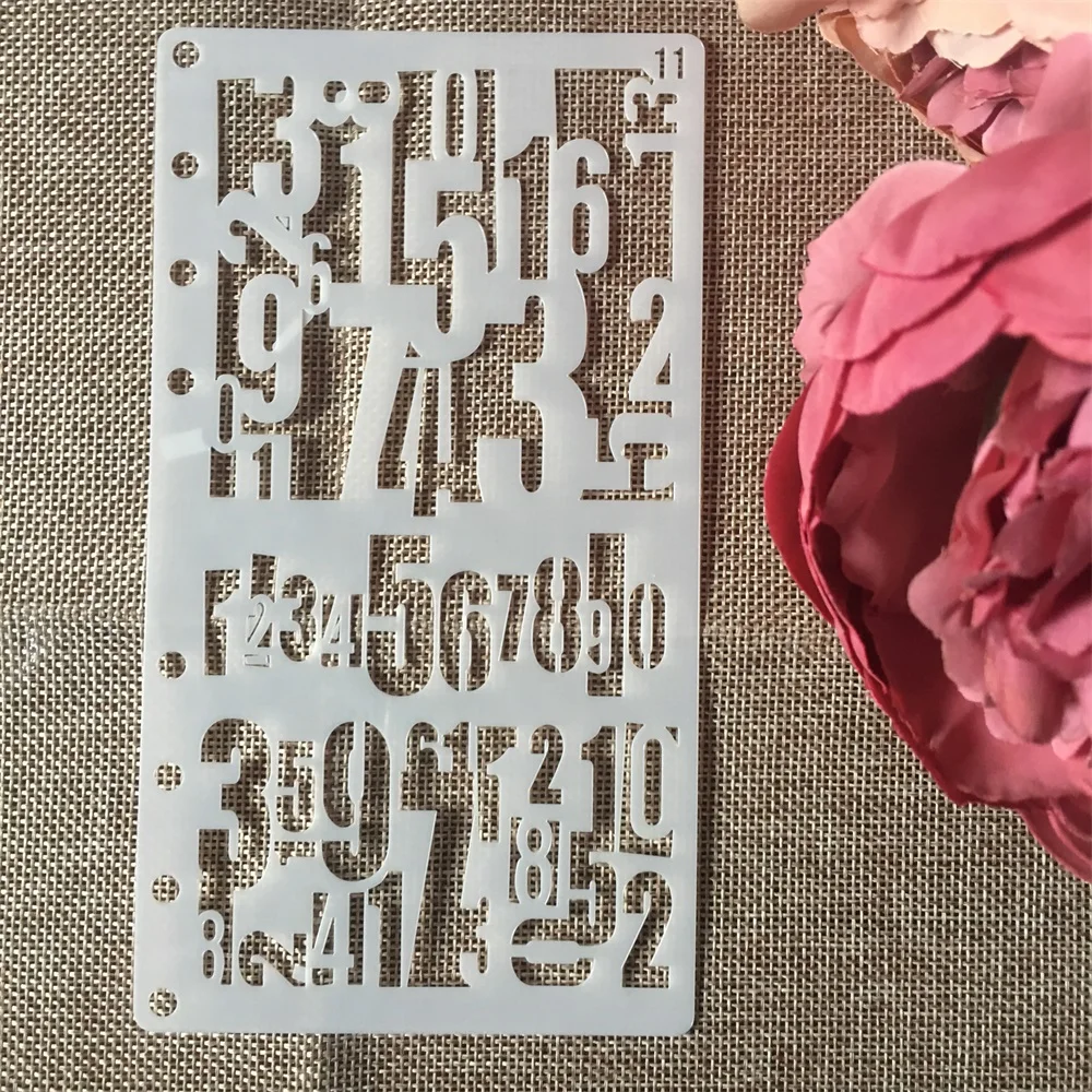 1Pcs A6 Number 0-9 Digit DIY Craft Layering Stencils Wall Painting Scrapbooking Stamping Embossing Album Paper Card Template
1Pcs A6 Number 0-9 Digit DIY Craft Layering Stencils Wall Painting Scrapbooking Stamping Embossing Album Paper Card Template