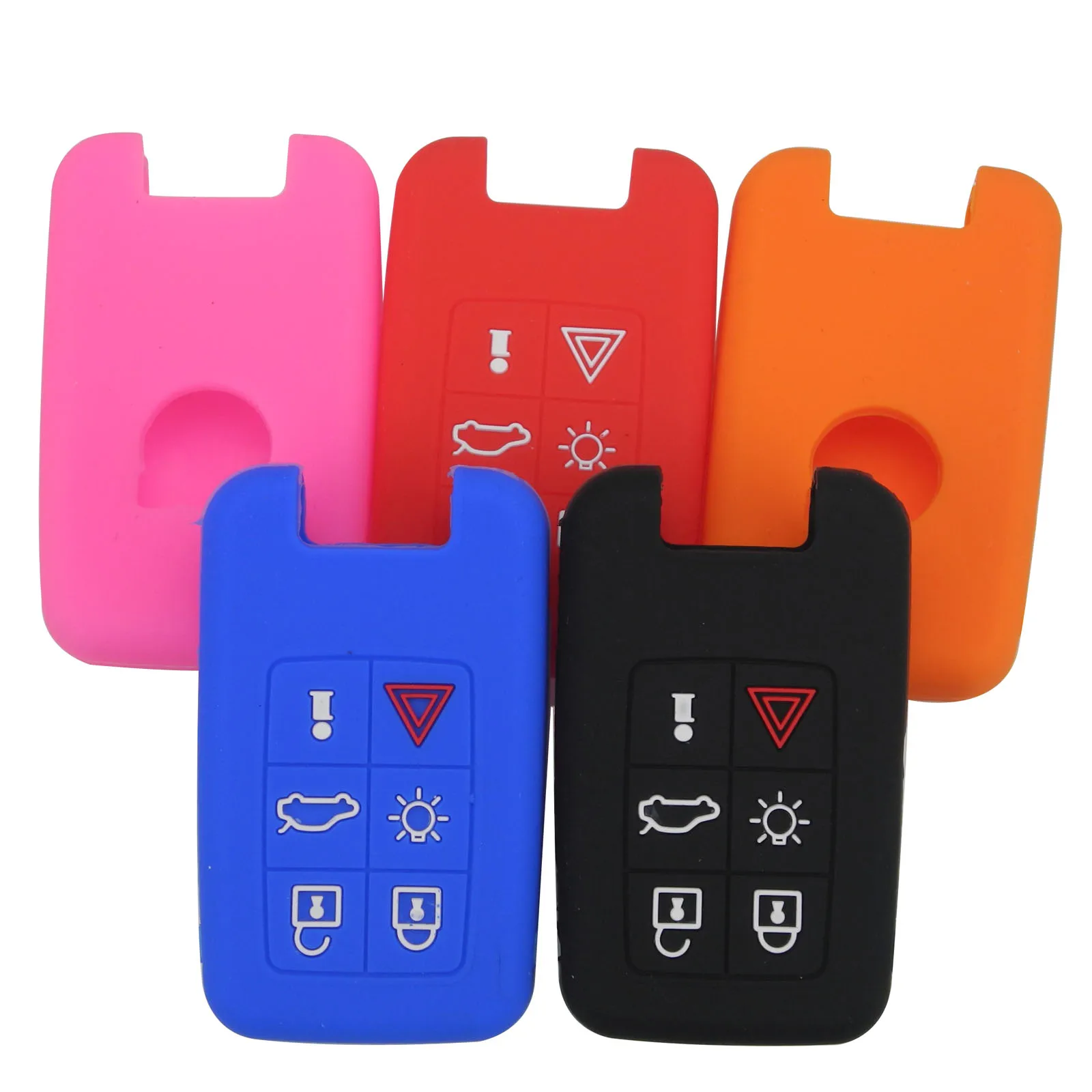 Jingyuqin 10PCS 6 Buttons Car Key Silicone Case Key Cover for Volvo V40 S80 XC60 S60L V60 XC90 V70 S40 Keyless FOB Protection
Jingyuqin 10PCS 6 Buttons Car Key Silicone Case Key Cover for Volvo V40 S80 XC60 S60L V60 XC90 V70 S40 Keyless FOB Protection