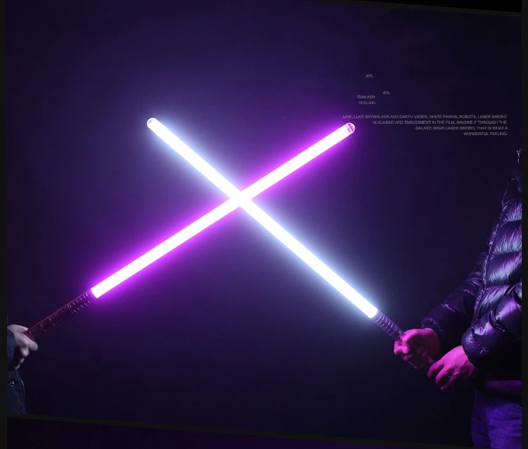 YDD high quality Cosplay Lightsaber with Light Sound Led Red Green Blue Saber laser Metal Sword Toys Birthday kid Gifts Game
YDD high quality Cosplay Lightsaber with Light Sound Led Red Green Blue Saber laser Metal Sword Toys Birthday kid Gifts Game
