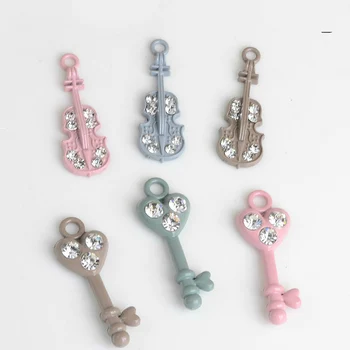 Wholesale 60PCS Rhinestone Crystal Enamel Alloy Love Heart Key Music violin Pendant Charms DIY Ornament Accessories metal Charm
Wholesale 60PCS Rhinestone Crystal Enamel Alloy Love Heart Key Music violin Pendant Charms DIY Ornament Accessories metal Charm