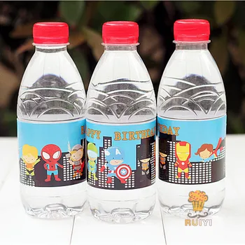 24pcs Avengers Batman superman Iron Man water bottle label candy bar decoration kids birthday party supplies baby shower AW-0612
24pcs Avengers Batman superman Iron Man water bottle label candy bar decoration kids birthday party supplies baby shower AW-0612