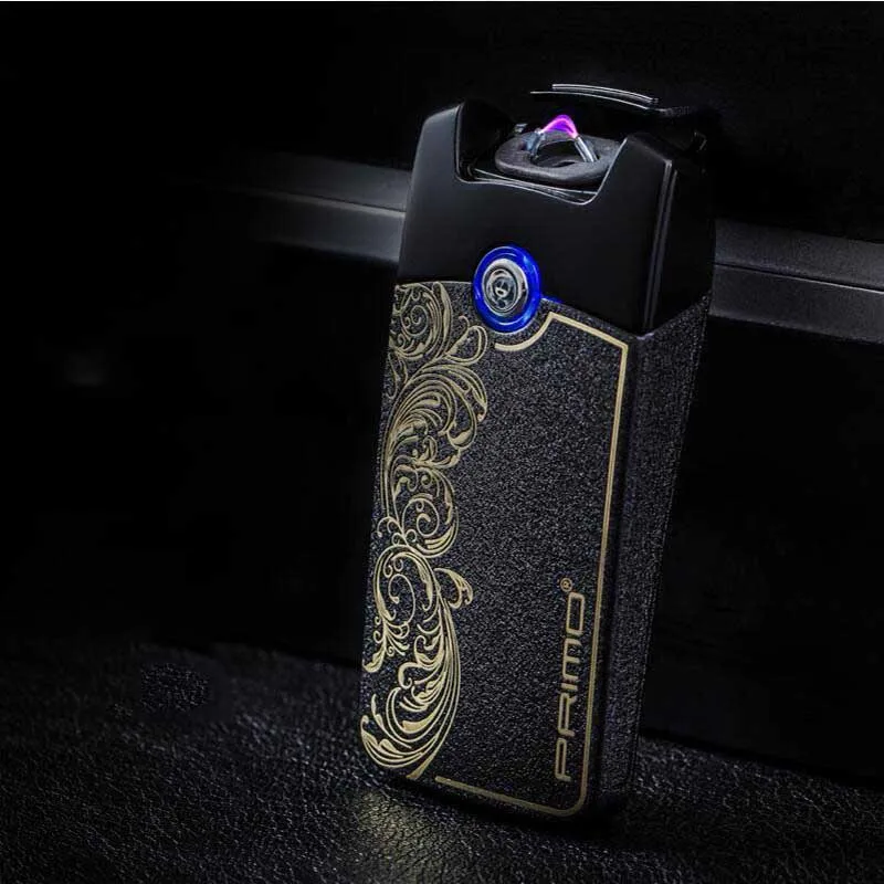2019Pulse Cross Plasma Lighter Usb Charging Arc Electronic Cigarette LighteMetal Shell Carved Design Windproof Charging Lighter
2019Pulse Cross Plasma Lighter Usb Charging Arc Electronic Cigarette LighteMetal Shell Carved Design Windproof Charging Lighter