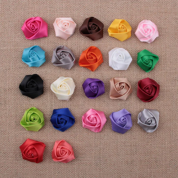 Yundfly 5pcs Flat Back Mini Ribbon Rose Flower Accessories Handmade Rolled Rosettes for Hair Clip DIY Headwear
Yundfly 5pcs Flat Back Mini Ribbon Rose Flower Accessories Handmade Rolled Rosettes for Hair Clip DIY Headwear