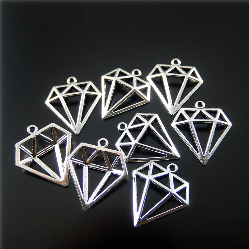 50Pieces Fashion Silver Hollow Out The Triangle Alloy Plated Charms Pendant Jewelry Findings Necklace Key Chain 16*14*3mm 52221
50Pieces Fashion Silver Hollow Out The Triangle Alloy Plated Charms Pendant Jewelry Findings Necklace Key Chain 16*14*3mm 52221