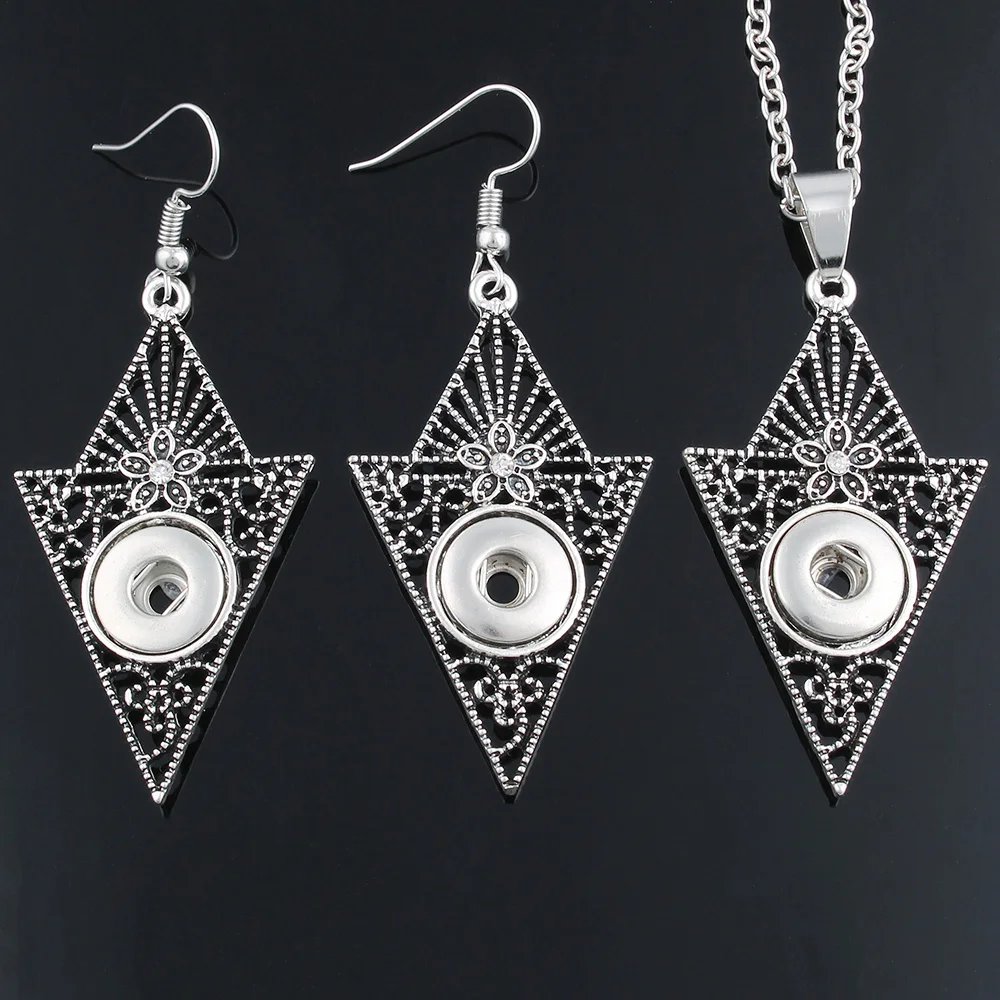 Hot Sale High Quality Vintage Xinnver Snap Jewelry Set "Snap Pendant Necklace Snap Earrings" Fit 12mm Snap Buttons Jewelry ZG092
Hot Sale High Quality Vintage Xinnver Snap Jewelry Set "Snap Pendant Necklace Snap Earrings" Fit 12mm Snap Buttons Jewelry ZG092