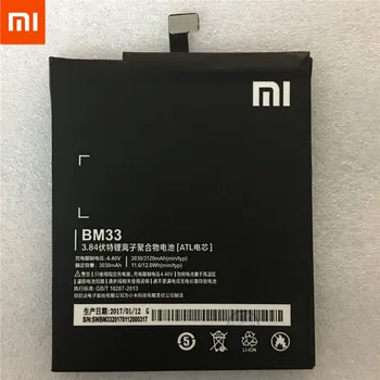 Xiao Mi BM33 Phone battery For XIaomi Mi4i Battery Mi 4i M4i cell phone battery 3120mAh
Xiao Mi BM33 Phone battery For XIaomi Mi4i Battery Mi 4i M4i cell phone battery 3120mAh