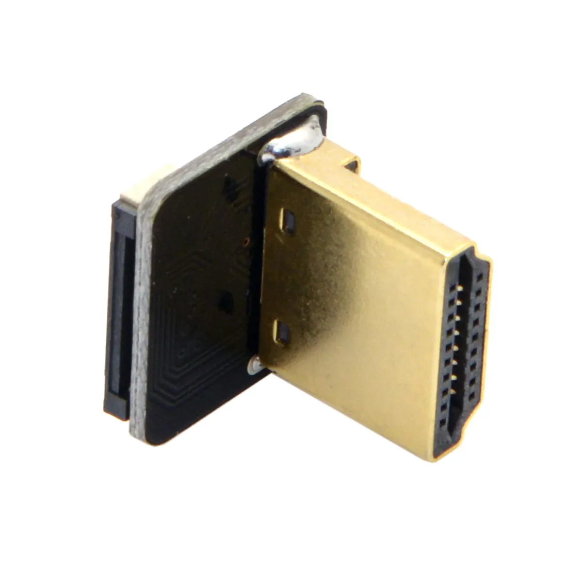 CYDZ Up Angled 90 Degree CYFPV HDMI Type A Male Connector for FPV HDTV Multicopter Aerial Photography
CYDZ Up Angled 90 Degree CYFPV HDMI Type A Male Connector for FPV HDTV Multicopter Aerial Photography