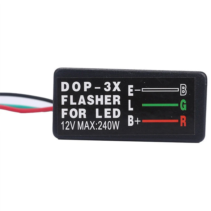 1pcs 3Pin 12V Universal Motorcycle Led Turn Signal Light Blinker Flasher Relay