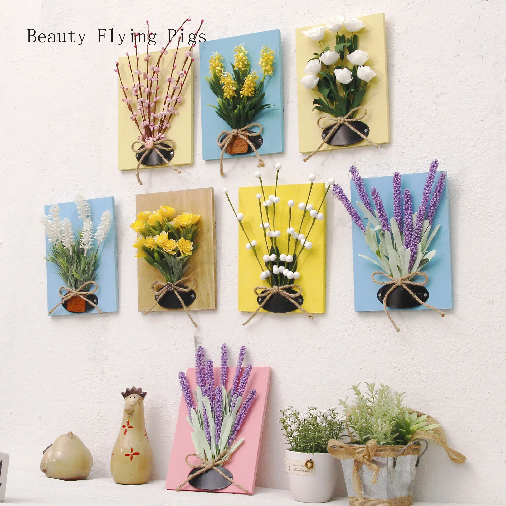 Three-dimensional simulation floral plant wall decoration home living room wall fake flower wall decoration wall hangings
Three-dimensional simulation floral plant wall decoration home living room wall fake flower wall decoration wall hangings