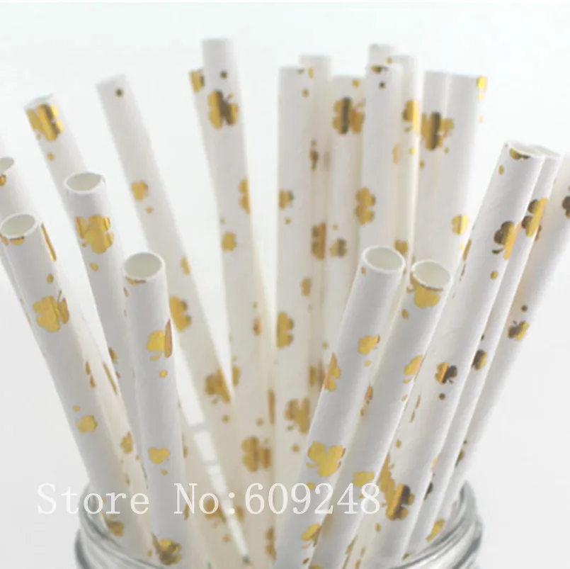 100 Pcs Metallic Gold Foil Shamrock Paper Straws,Cute Three Leaf Clover Irish Saint St.Patrick's Day Party,Mason Jar Straws Bulk
100 Pcs Metallic Gold Foil Shamrock Paper Straws,Cute Three Leaf Clover Irish Saint St.Patrick's Day Party,Mason Jar Straws Bulk