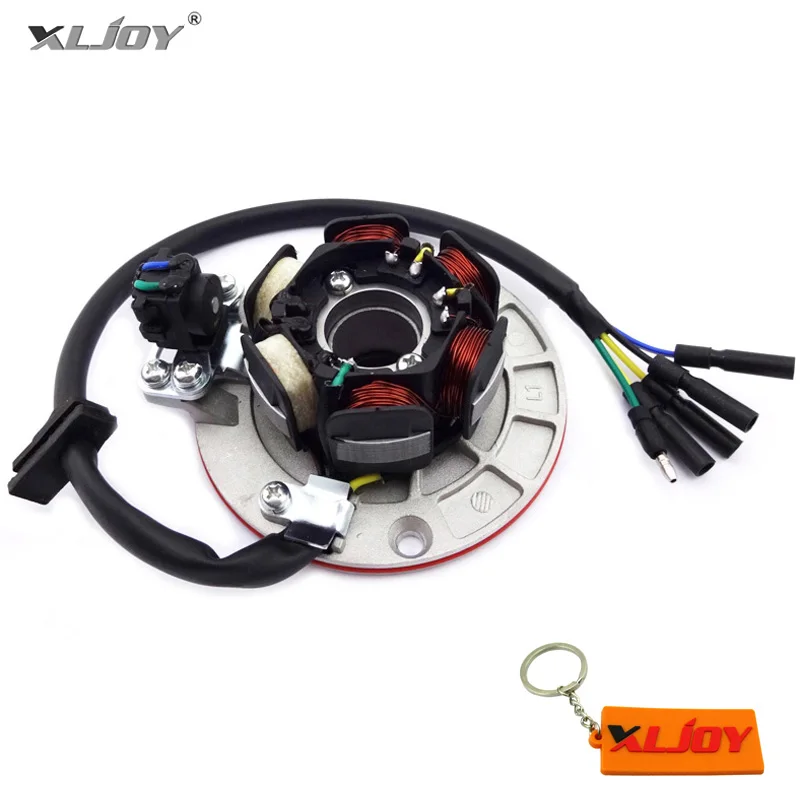 XLJOY Magneto Stator W/ Light For YX 140cc 150cc 160cc Pit Dirt Bike YCF PitsterPro Stomp Thumpstar SSR IMR DHZ SDG GPX
XLJOY Magneto Stator W/ Light For YX 140cc 150cc 160cc Pit Dirt Bike YCF PitsterPro Stomp Thumpstar SSR IMR DHZ SDG GPX