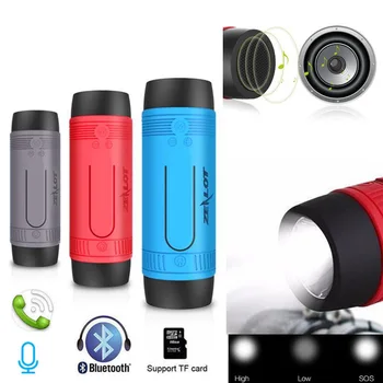 Portable Bluetooth Speaker LED Flashlight TF Slot Waterproof Outdoor Wireless Bluetooth Speaker For Android Phones iPhone HTC
Portable Bluetooth Speaker LED Flashlight TF Slot Waterproof Outdoor Wireless Bluetooth Speaker For Android Phones iPhone HTC