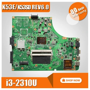 K53SD REV:6.0 Laptop Motherboard with i3 CPU USB3.0 Mianboard for Asus K53E K53SD Integrated not with Mianboard tested
K53SD REV:6.0 Laptop Motherboard with i3 CPU USB3.0 Mianboard for Asus K53E K53SD Integrated not with Mianboard tested