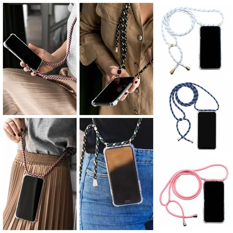 Mobile Phone Case With Rope Tpu Transparent Four-corner Anti-fall Mobile Phone Shell For iPhone 7/8P X/XS For Huawei For Sumsung
Mobile Phone Case With Rope Tpu Transparent Four-corner Anti-fall Mobile Phone Shell For iPhone 7/8P X/XS For Huawei For Sumsung
