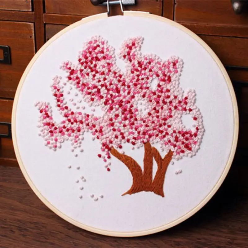 New Full Range of Embroidery with Tools Kit DIY Flower Bouquet Handkerchief for Valentines Day Gift DIY Knitting Products df02
New Full Range of Embroidery with Tools Kit DIY Flower Bouquet Handkerchief for Valentines Day Gift DIY Knitting Products df02