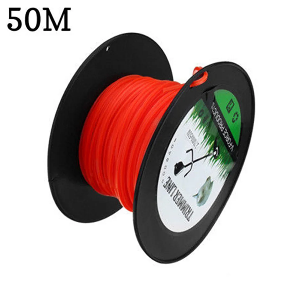 Brushcutter Grass Cutting Trimmer Line Accessories 2.7mm Universal Tools 15/50/120m Garden Nylon Rope Square Wire Agriculture
Brushcutter Grass Cutting Trimmer Line Accessories 2.7mm Universal Tools 15/50/120m Garden Nylon Rope Square Wire Agriculture