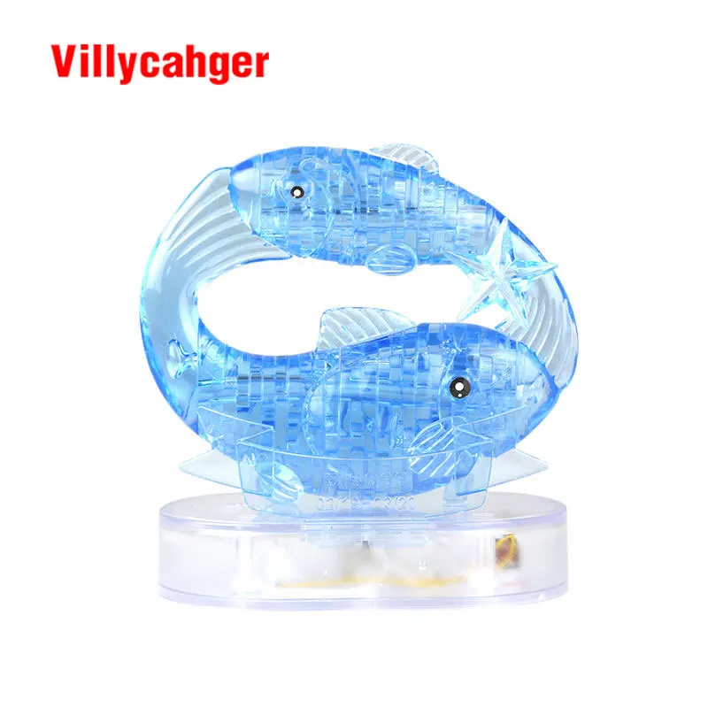 Free shipping 3D Puzzle with Flash Light DIY Model Buliding Toy Home Decoration Constellation Series - Pisces
Free shipping 3D Puzzle with Flash Light DIY Model Buliding Toy Home Decoration Constellation Series - Pisces