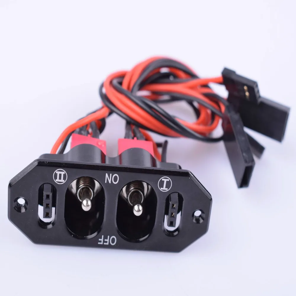 Middle Power Swich Heavy Duty Dual ON-OFF Power Switch w/ Fuel Dot for RC Airplane Engine
Middle Power Swich Heavy Duty Dual ON-OFF Power Switch w/ Fuel Dot for RC Airplane Engine
