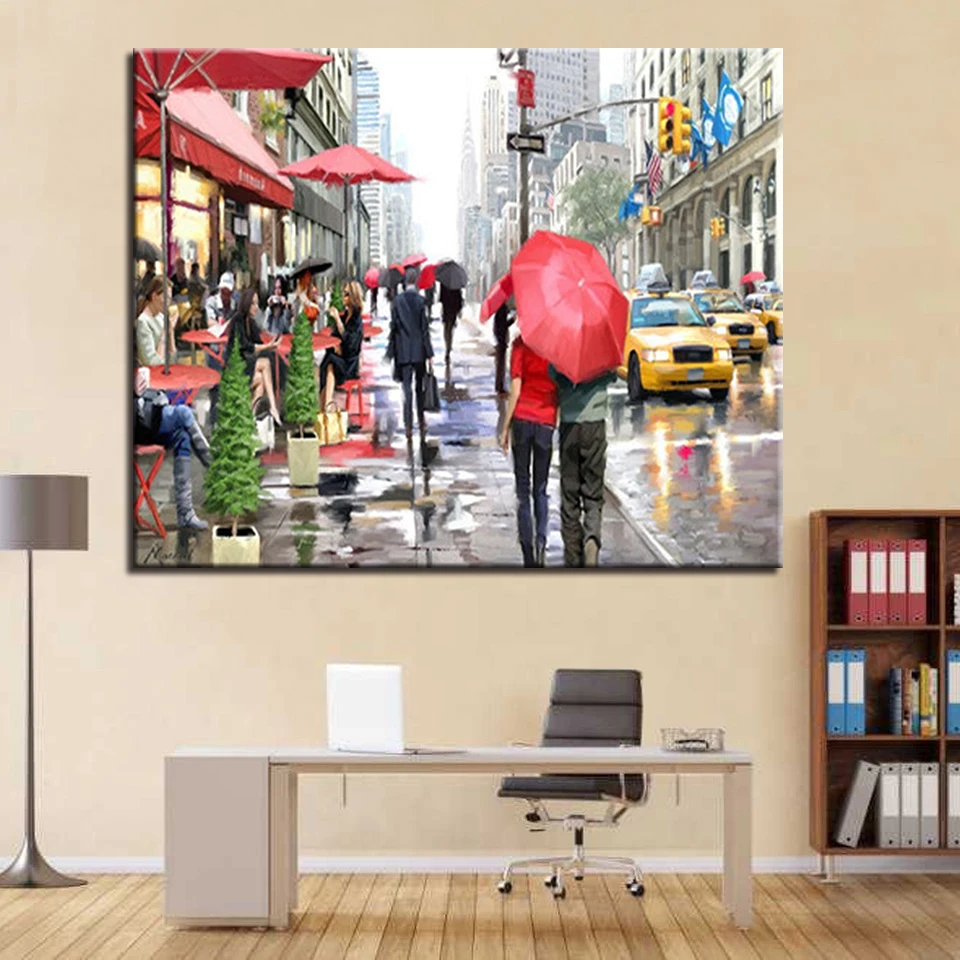 DIY Digital Oil Painting On Canvas Home Decoration City Street Landscape By Numbers Frame Wall Art Modular Abstract Pictures
DIY Digital Oil Painting On Canvas Home Decoration City Street Landscape By Numbers Frame Wall Art Modular Abstract Pictures