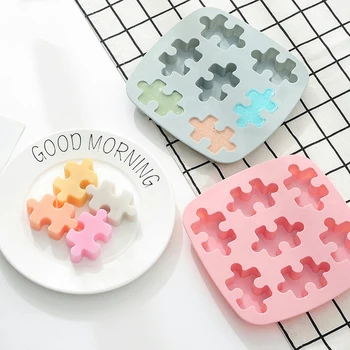 Chocolate Silicone Molds Puzzle Ice Cube Mold Cake Decorating Tools Sugar Craft Candle Moulds DIY Craft Fondant Molds Baking
Chocolate Silicone Molds Puzzle Ice Cube Mold Cake Decorating Tools Sugar Craft Candle Moulds DIY Craft Fondant Molds Baking