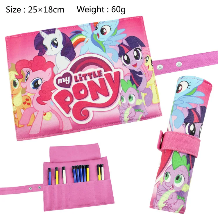 Lovely Poni Canvas Roll Up Pencil Bag Anime Pencil Case Kids Boy Gift Stationery School Supplies
Lovely Poni Canvas Roll Up Pencil Bag Anime Pencil Case Kids Boy Gift Stationery School Supplies