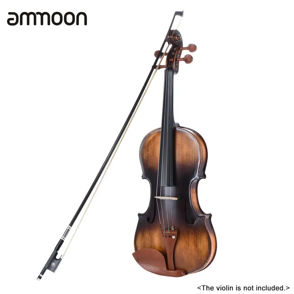 1/4 1/2 3/4 4/4 Violin Bow Fiddle Bow Well Balanced Braided Carbon Fiber Round Stick Exquisite Horsehair Ebony Frog
1/4 1/2 3/4 4/4 Violin Bow Fiddle Bow Well Balanced Braided Carbon Fiber Round Stick Exquisite Horsehair Ebony Frog
