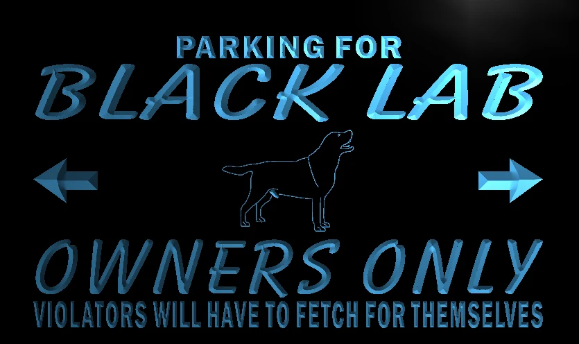 N137 Black Lab владельцы стояночных только светодиодных неоновых световых вывесок |