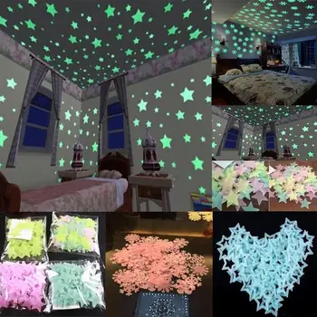 100pc 3cm 3d Stars Glow In The Dark Stickers Luminous Fluorescent Stickers For Kids Creative children's handmade luminous toys
100pc 3cm 3d Stars Glow In The Dark Stickers Luminous Fluorescent Stickers For Kids Creative children's handmade luminous toys