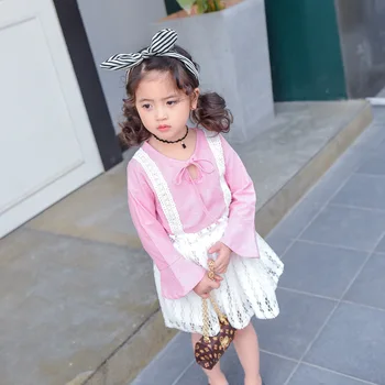 2019 New Girls Blouse + Skirt Korean Lattice Lace Shirt + Skirts Suit Children Clothing 3-7 Year T336
2019 New Girls Blouse + Skirt Korean Lattice Lace Shirt + Skirts Suit Children Clothing 3-7 Year T336
