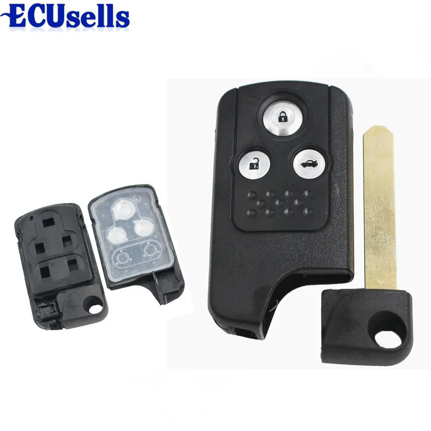 Key Shell for Honda Civic Accord CR-V Odyssey 3 Button key Case Fob Refit Smart Design uncut blade
Key Shell for Honda Civic Accord CR-V Odyssey 3 Button key Case Fob Refit Smart Design uncut blade