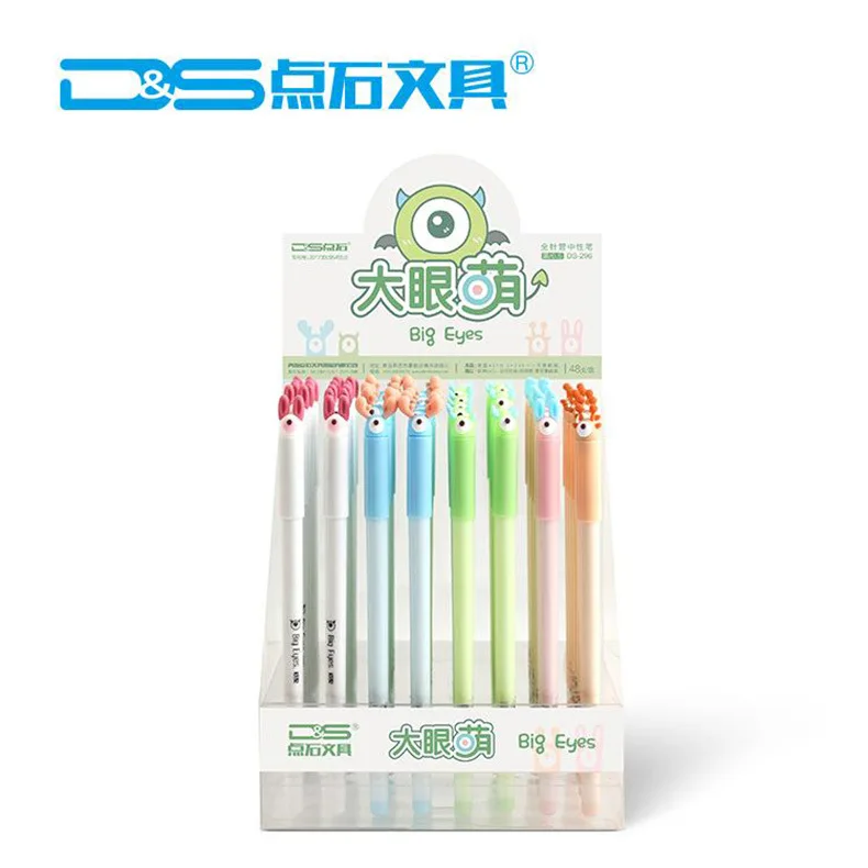 1 Piece Gel Pens Kawaii Big Eyes For Writing Gel Pen Cute Stationery Office School Supplies Black Colored Gel-ink Pens 0.5mm
1 Piece Gel Pens Kawaii Big Eyes For Writing Gel Pen Cute Stationery Office School Supplies Black Colored Gel-ink Pens 0.5mm